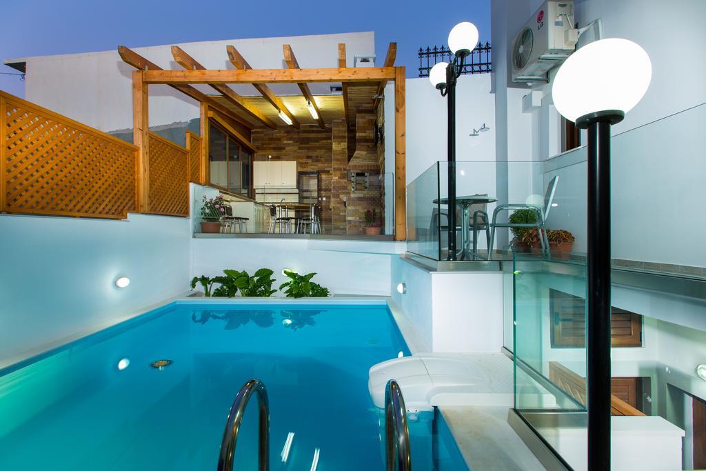 Azure Sea View Villa Rethymno Quarto foto
