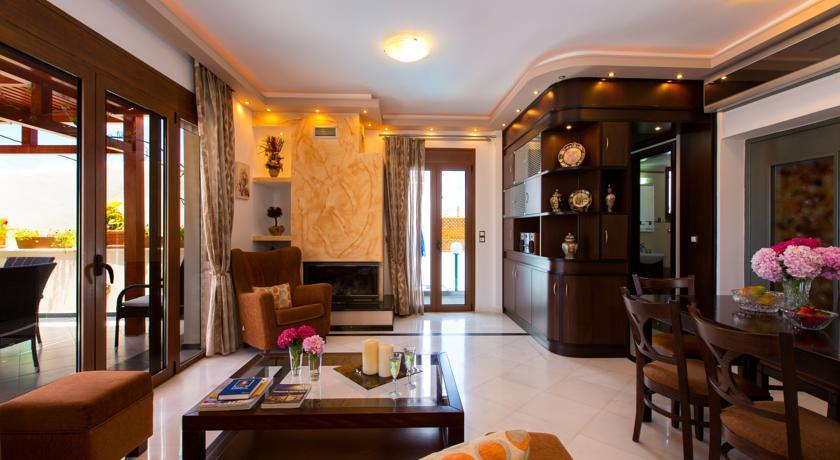 Azure Sea View Villa Rethymno Quarto foto