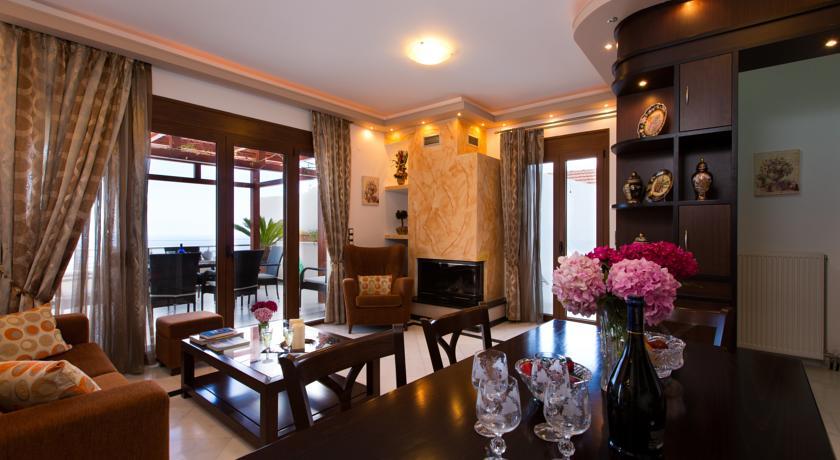 Azure Sea View Villa Rethymno Quarto foto