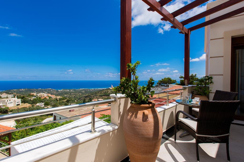 Azure Sea View Villa Rethymno Quarto foto
